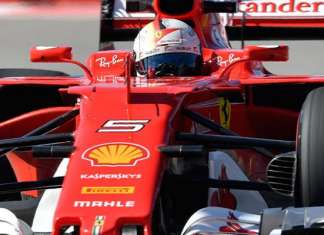 Vettel crava a pole e Ferrari domina primeira fila na Rússia