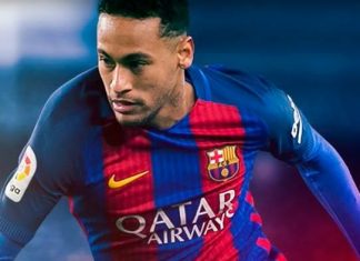 Neymar está fora do clássico contra o Real