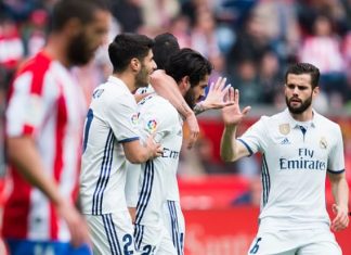 Isco desequilibra e Real vira sobre o Sporting Gijón com gol no fim