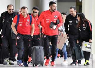 Chile chega à Rússia para amistoso antes da Copa das Confederações