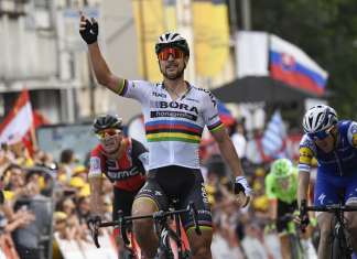 Eslovaco Peter Sagan vence terceira etapa da Volta da França