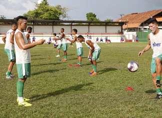 Tuna Luso se prepara para jogar o quarto jogo-treino em preparação para a Segundinha