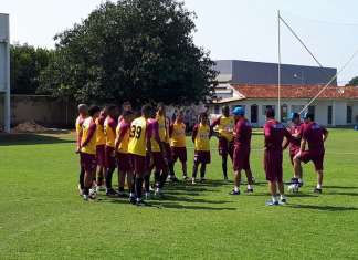 Papão realiza último treino antes de enfrentar o LEC