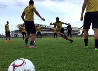 Criciúma-SC realiza treino em Belém para enfrentar o Papão