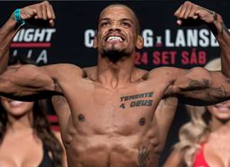 Manauara Alan Nuguette luta no UFC Belém