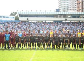 Festa marcou apresentação dos jogadores para a Fiel Bicolor na Curuzu