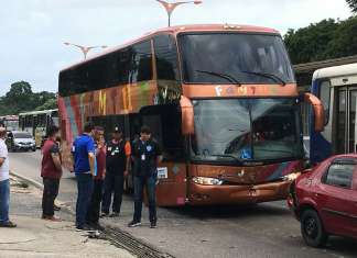 Ônibus do Paysandu sofre acidente e jogo sofreu pequeno atraso