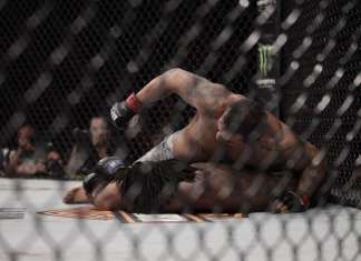 Michel Trator passa por cima de Desmond Green no UFC Belém