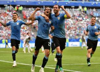 Uruguai domina estatísticas em vitória diante dos anfitriões russos