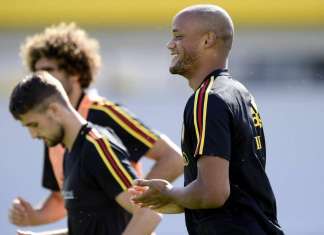 Kompany retorna aos treinamentos da Bélgica; Lukaku faz exames