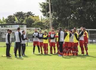 Paysandu faz último treino antes de enfrentar o Goiás-GO pela Série B