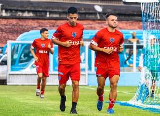 Paysandu realiza treino secreto para desafio em casa contra o CSA-AL