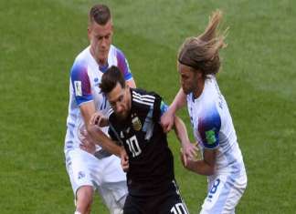 Messi perde pênalti e Argentina empata com a Islândia