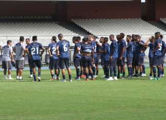 Remo realiza treino misterioso no Mangueirão para pegar o ABC-RN