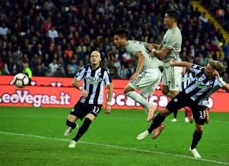 CR7 marca, Juventus vence Udinese e mantém 100% de aproveitamento