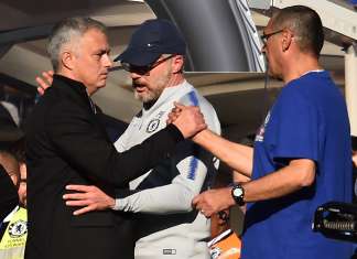 Mourinho desculpa assistente de Sarri por provocação e lamenta empate