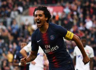 Marquinhos marca, PSG goleia time de Ganso e mantém 100% no Francês