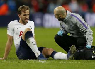 Harry Kane tem lesão confirmada e ficará de fora por dois meses