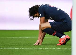 PSG confirma lesão e Cavani não enfrenta o United; Meunier também é baixa