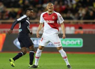 Monaco e Bordeaux ficam no empate pelo Campeonato Francês
