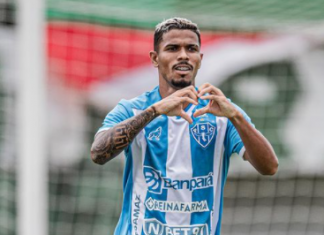 Artilheiro Dioguinho festeja bom início de ano no Paysandu