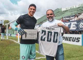 Goleiro Vinícius: 200 vezes defendendo o Clube do Remo