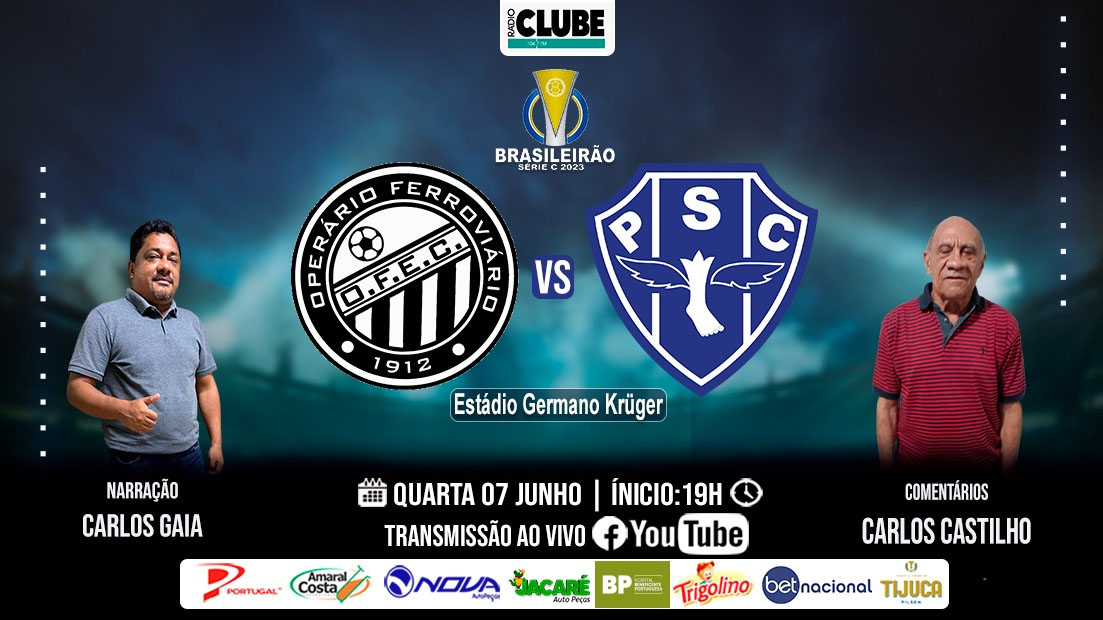 Paraná Clube - O jogo de logo mais terá transmissão do