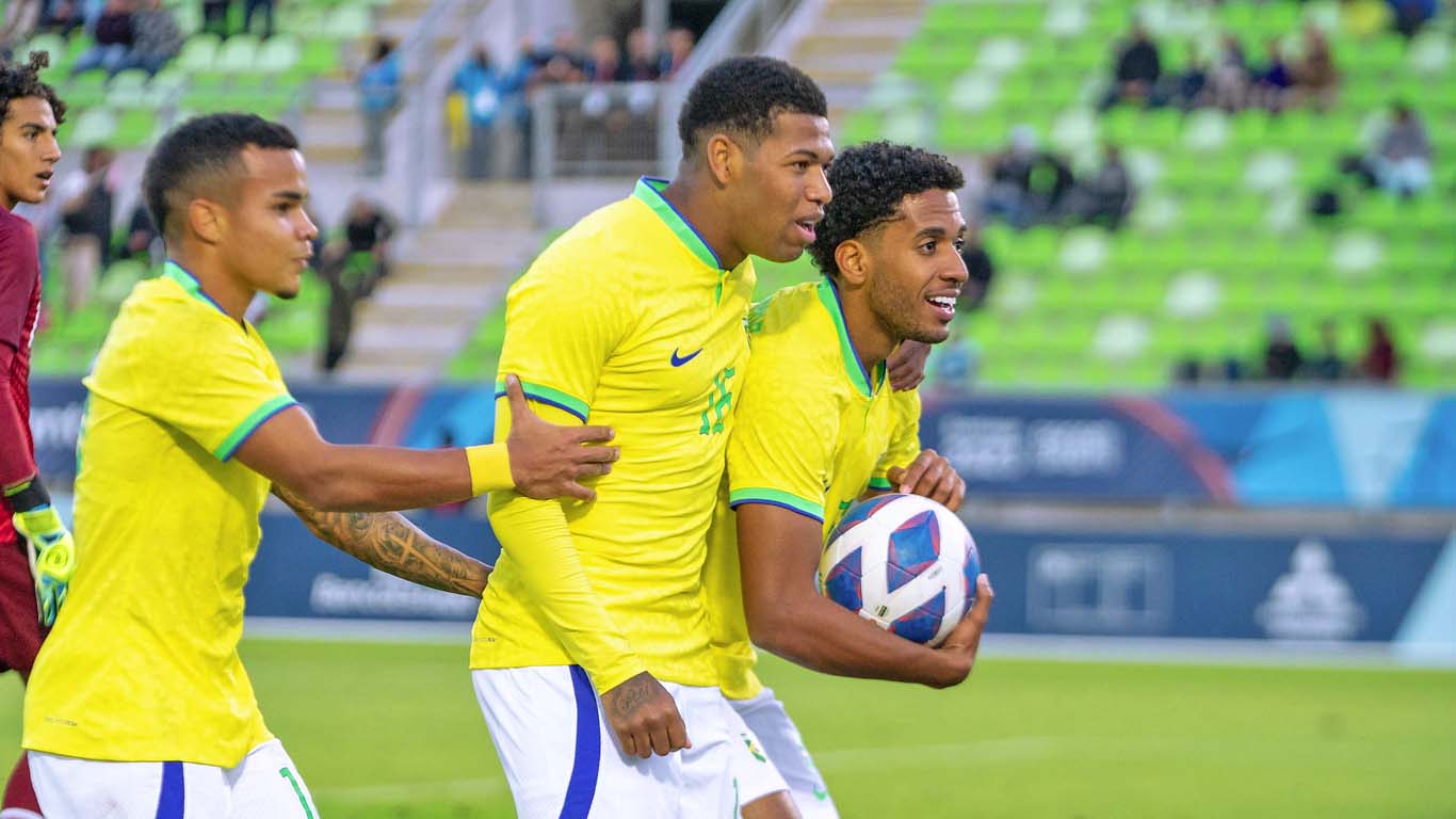 Brasil vence EUA na estreia do futebol masculino no Pan 2023 - PNOTÍCIAS