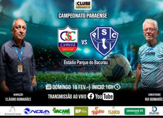 Tem Jogo no DOL: ouça Cametá X Paysandu