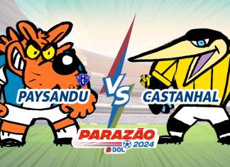 Primeiro tempo: Paysandu 2X0 Castanhal. Siga!