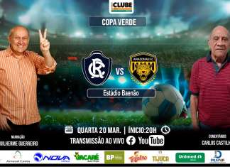 Tem Jogo no DOL e na Clube: ouça Remo x Amazonas