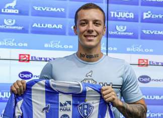 Paysandu apresenta meia Brendon para a temporada 2024