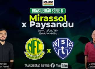Tem jogo no DOL! Mirassol 2 x 0 Paysandu