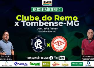 Tem jogo no DOL e na Clube: ouça Clube do Remo x Tombense