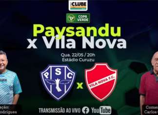 Tem Jogo no DOL! ouça Paysandu X Vila Nova