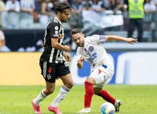 Atlético-MG empata com Bahia em BH e cai para 10º na Série A