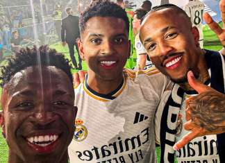 Na Seleção, Endrick recebe o ‘trio do bilhão’ do Real Madrid