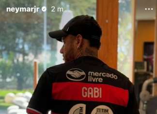 Postagem de Neymar com camisa do Flamengo agita torcida