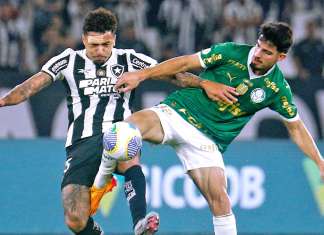 Botafogo bate o Palmeiras e se isola na liderança da Série A
