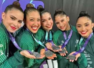 Brasil brilha na Romênia: ginástica rítmica rumo a Paris