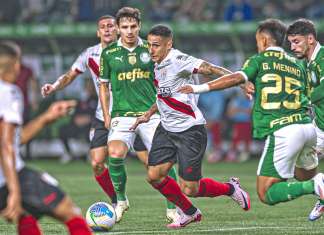 Palmeiras vence Atlético-GO e assume liderança provisória