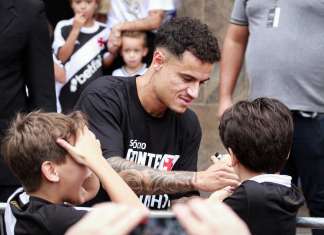 Vasco: ansioso pela estreia, Philippe Coutinho é apresentado
