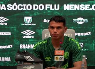 Zagueiro Thiago Silva está pronto para jogar pelo Fluminense