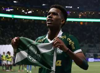 Estêvão tem lesão constatada e desfalca Palmeiras contra Mengo