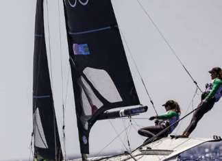 Dupla brasileira pode ficar fora das finais na Vela