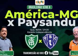 Tem Jogo no DOL! ouça América-MG X Paysandu