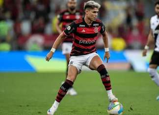 Flamengo perde Luiz Araújo por 2 meses após lesão no joelho