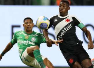 Palmeiras e Vasco se enfrentam neste domingo, 22