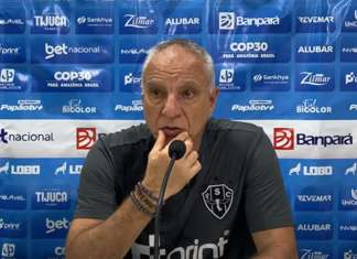 Paysandu: Márcio Fernandes pede apoio da Fiel após derrota