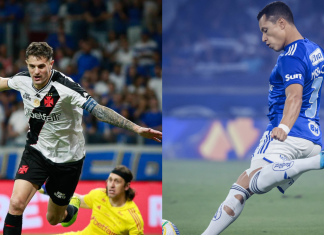Vasco empata com o Cruzeiro com um a menos no Mineirão